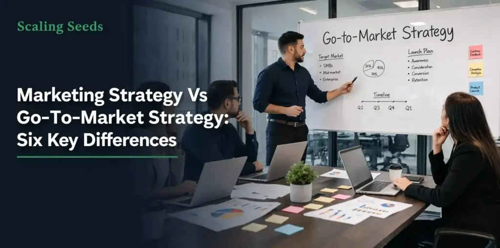 Marketing Strategy Vs Go-To-Market Strategy: Six Key Differences