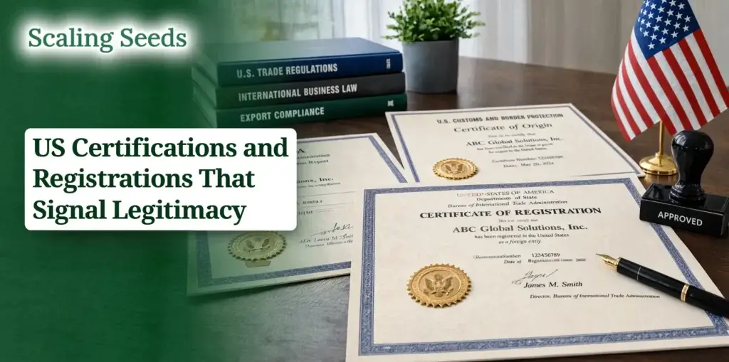 US Certifications and Registrations That Signal Legitimacy